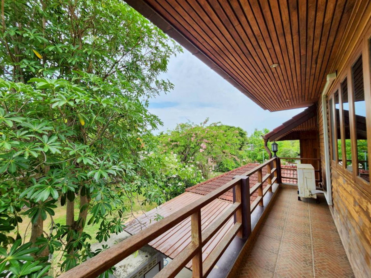 รูป ขายที่ดินพร้อมบ้านไม้สัก สไตล์รีสอร์ท เนื้อที่ 6:2:88ไร่ - รูปที่ 20/38