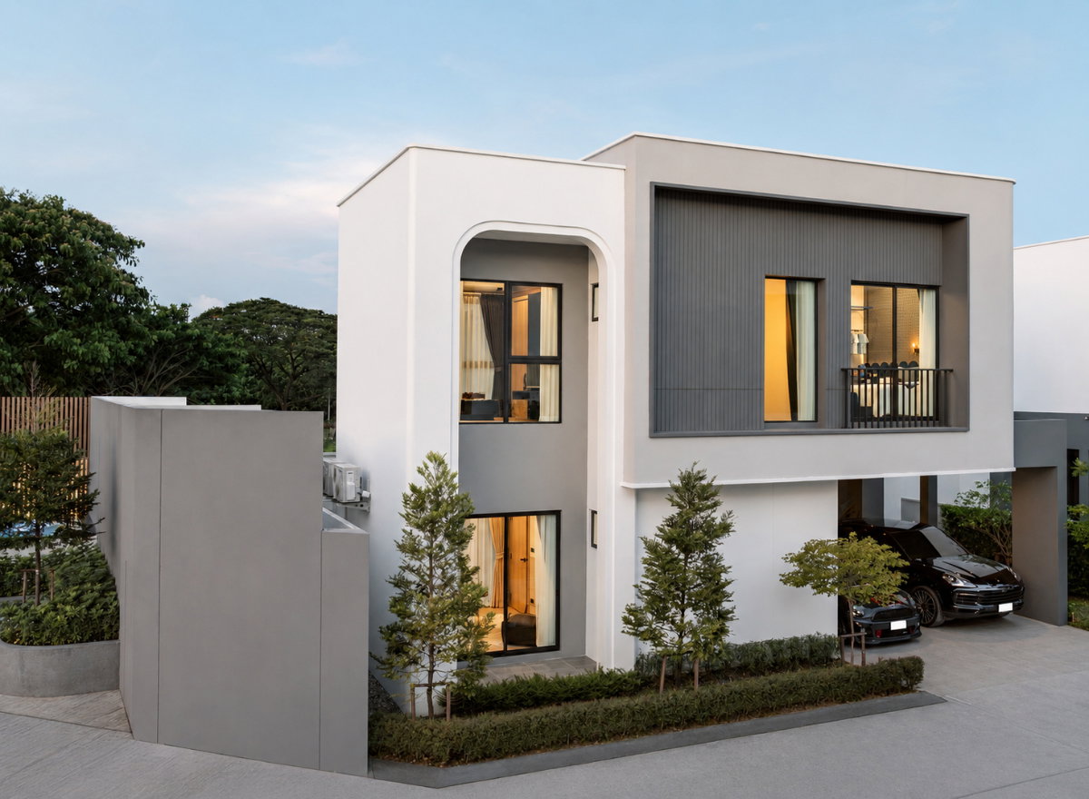 Luxury Pool Villa for Sale Modern luxury pool villa with a private swimming pool