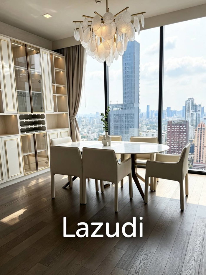 รูป 131 sqm high floor 3 bedroom condo at Celes Asoke Khlong Toei Nuea Bangkok - รูปที่ 2/15