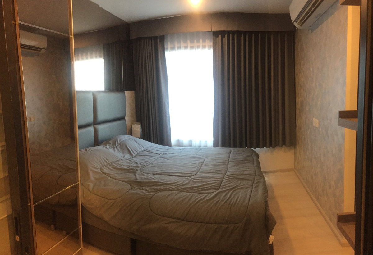 picture Available for rent! Life Asoke. A Cozy 1 Bedroom with spacious 1 Bedplus size 35sqm. High floor. Ready to move in. - 3/6