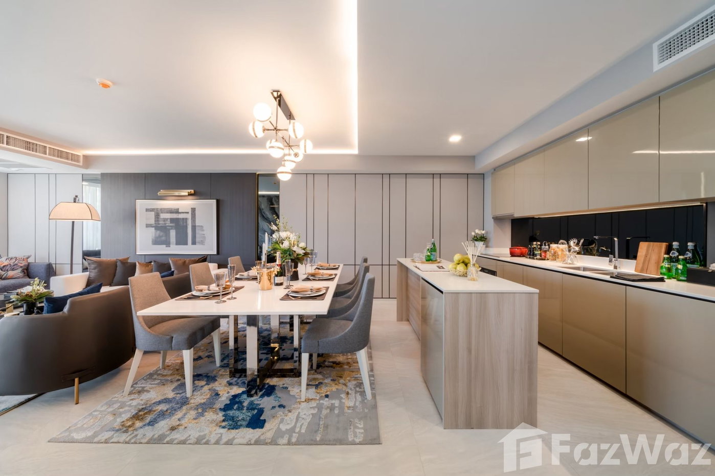 รูป คอนโดให้เช่า 3 ห้องนอน ในโครงการ ฟินน์ สุขุมวิท 31 1738152 - รูปที่ 3/23