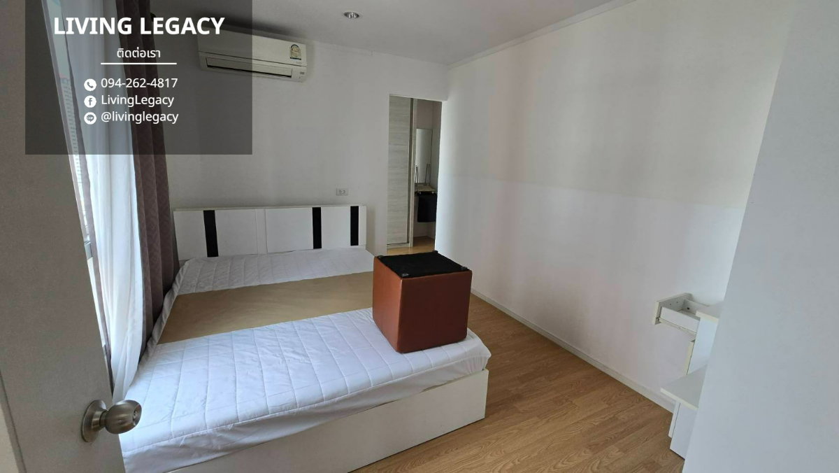 รูป SM63SZ เช่าด่วน คอนโด Lumpini Place Srinakarin 2 นอน 2 น้ำ 52 ตร.ม. ชั้น 18 พร้อมเฟอร์นิเจอร์ 25,000 บาท/เดือน LINE: @livinglegacy - รูปที่ 16/42