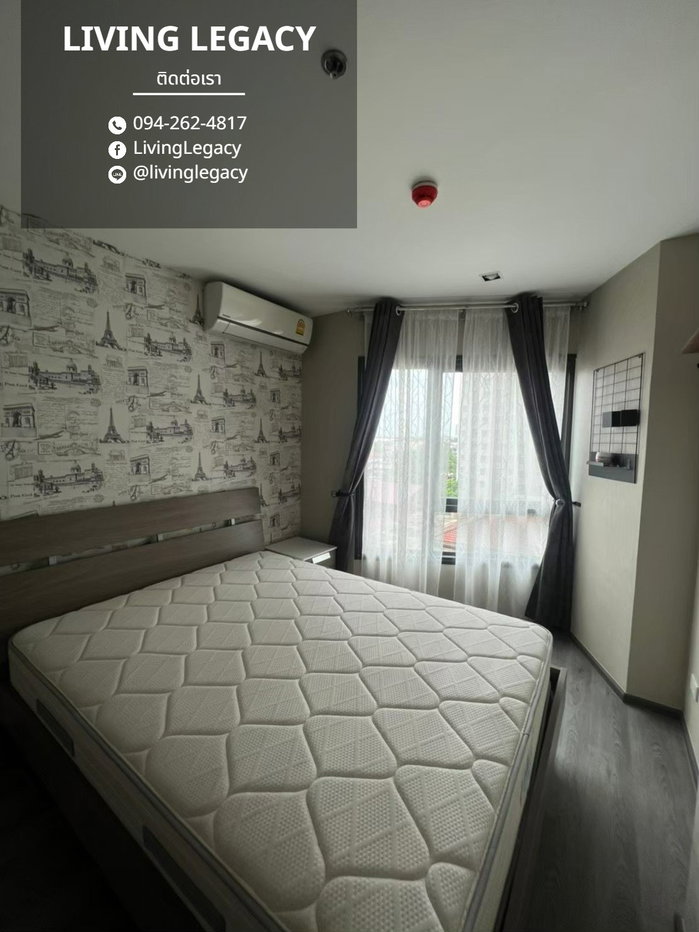 รูป SIIE97 เช่าด่วน คอนโด Rich Park @ Triple Station 29 ตร.ม. | ชั้น 6 | 1 นอน 1 น้ำ | 12,000 บาท/เดือน | LINE: @livinglegacy - รูปที่ 2/14