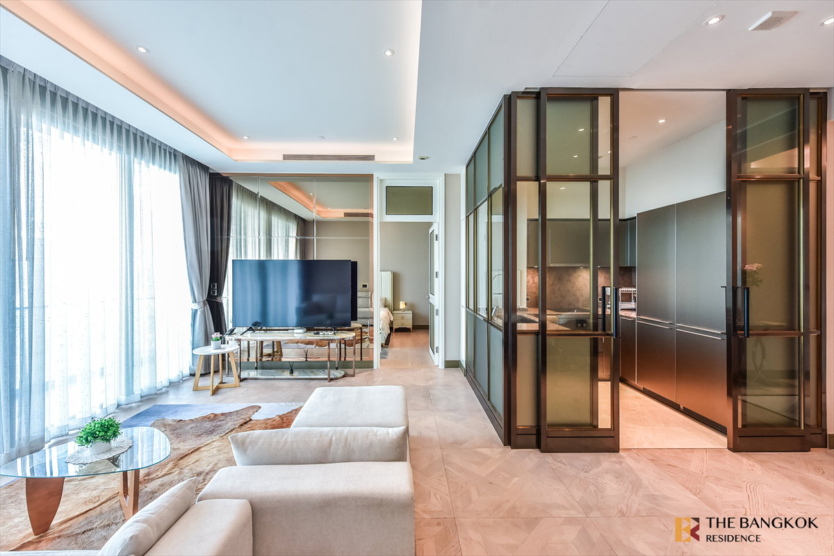 รูป เช่าคอนโด 🌇 The Residences At Mandarin Oriental Bangkok 2นอน 120ตร.ม. 200k 🌠ยูนิตวิวสวย ใกล้ BTS เจริญนคร & ICONSIAM  - รูปที่ 2/13