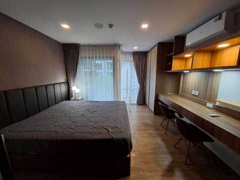 🏡 ให้เช่า Kave Town Space 13,000฿💖 ✨ ตึก B ชั้น 4 ห้องบิ้วอิน ระเบียงยื่น ✅️ พร้อมเข้าอยู่