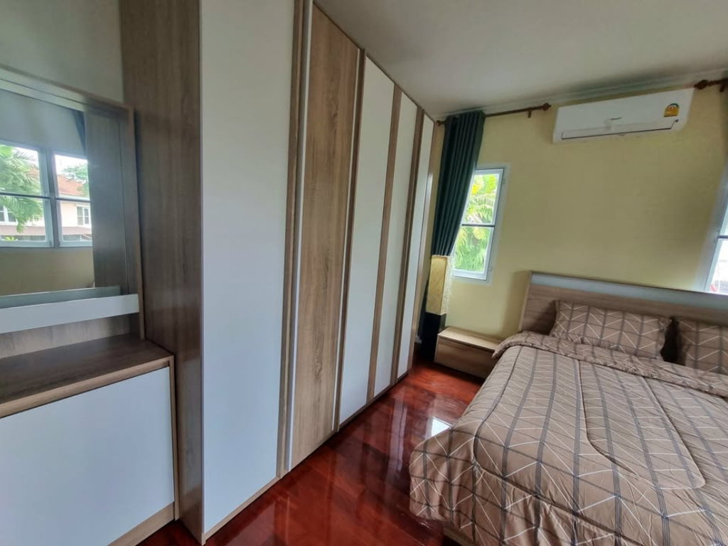 รูป ให้เช่า บ้านในหมู่บ้าน มัณฑนา หางดง บ้านรีโนเวทใหม่ พร้อมเข้าอยู่ (ID:628HR) - รูปที่ 5/37