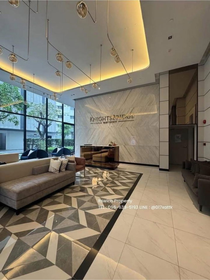 รูป [For Rent] คอนโด ไนท์บริดจ์ เกษตร โซไซตี้ Duplex  〰️ ใกล้ Bts ส่วนกลางหรู ✨ - รูปที่ 10/10
