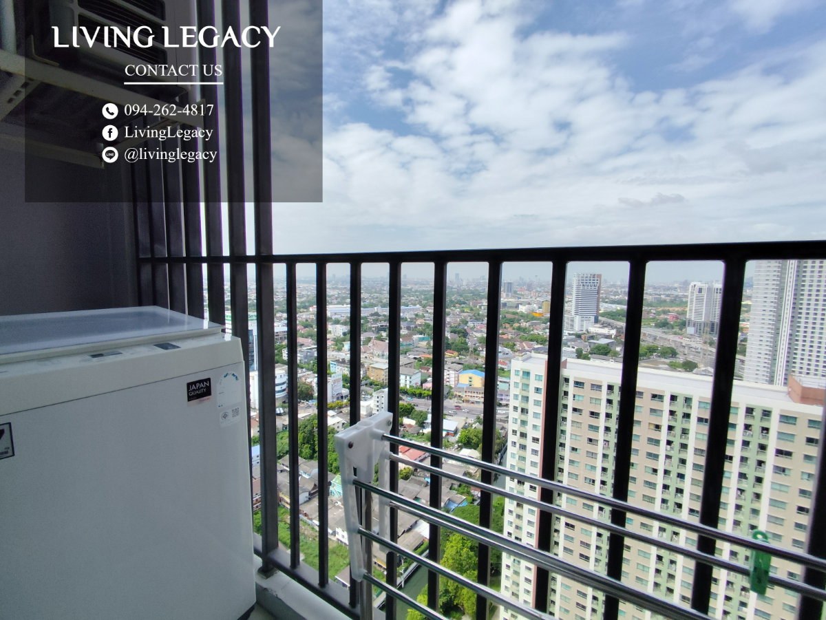 รูป SFCURO เช่าด่วน! คอนโด Rich Park @ Triple Station ชั้น 32 | 1 นอน 1 น้ำ | 30 ตร.ม. | 13,500 บาท/เดือน | LINE: @livinglegacy - รูปที่ 10/11