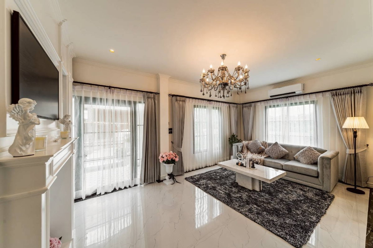 รูป ชาคริราห์วิลล์ (Chakrira Ville) – บ้านเดี่ยวสไตล์อังกฤษ บนทำเลส่วนตัวที่น้ำแพร่ หางดง T. 063-6649056 - รูปที่ 16/37