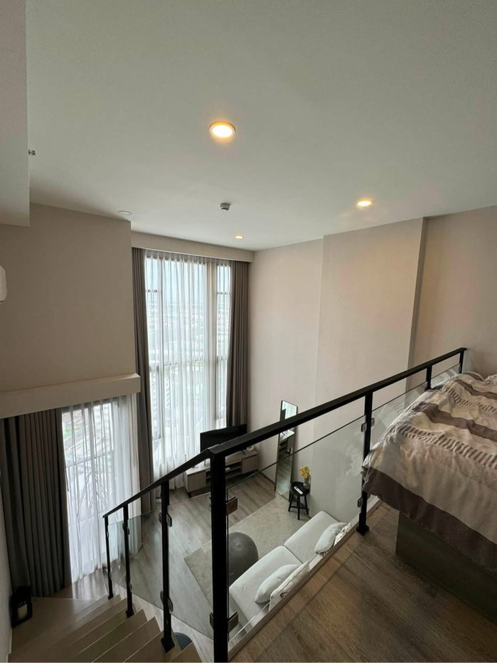 รูป [For Rent] คอนโด ไนท์บริดจ์ เกษตร โซไซตี้ Duplex  〰️ ใกล้ Bts ส่วนกลางหรู ✨ - รูปที่ 5/10