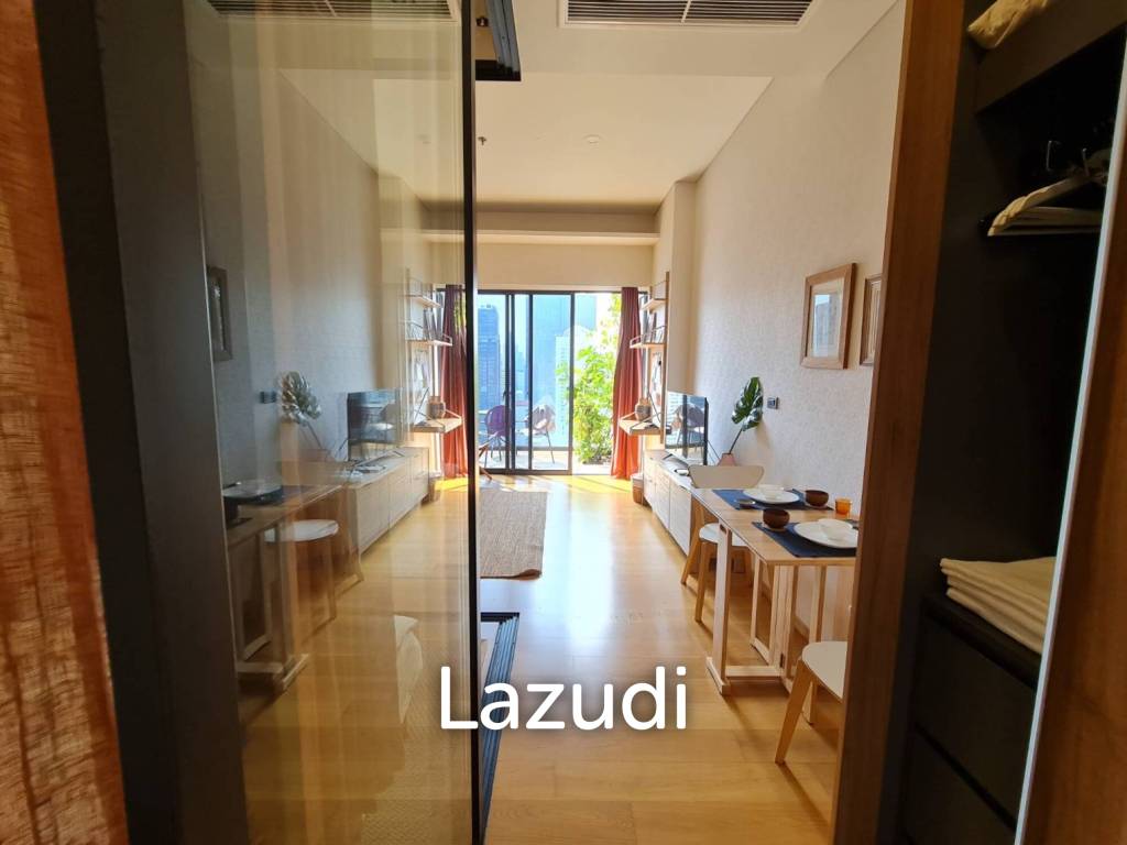 รูป 47 sqm high-floor condo Siamese Exclusive Sukhumvit 31 Bangkok - รูปที่ 3/12