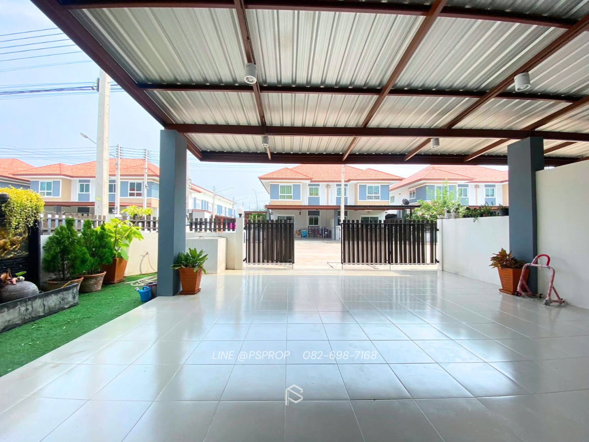 รูป บ้านเช่าบ้านริมสวน ใกล้นิคมอมตะ หมู่บ้าน บ้านริมสวน ✅ พร้อมเข้าอยู่ #HR0087 - รูปที่ 2/11