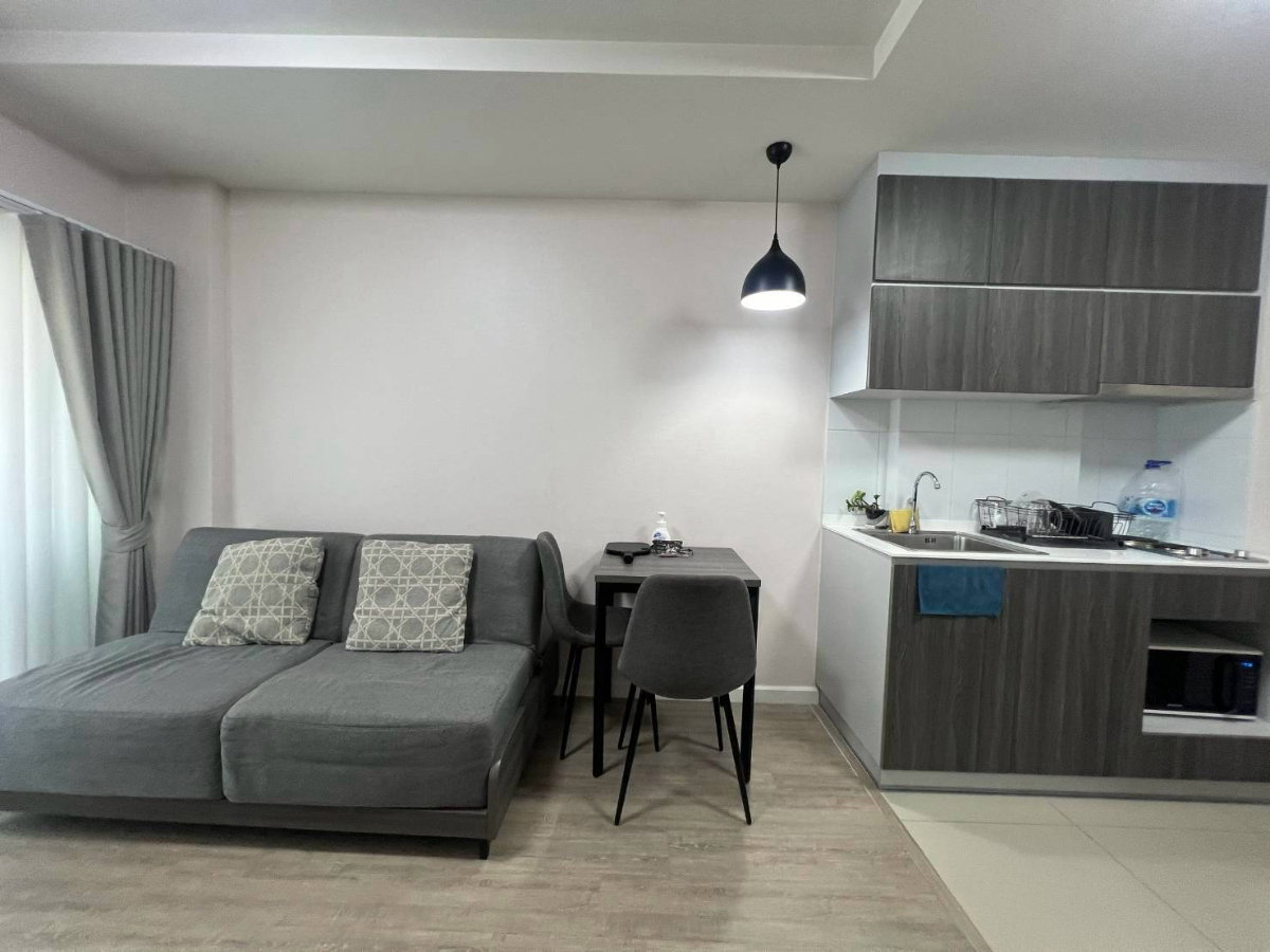 รูป D Condo Rin ให้เช่า 12,000 บาท/เดือน 🛏️ #ติดเซ็นทรัลเฟสฯ ว่างพร้อมอยู่ ฟรีไวไฟ - รูปที่ 9/14