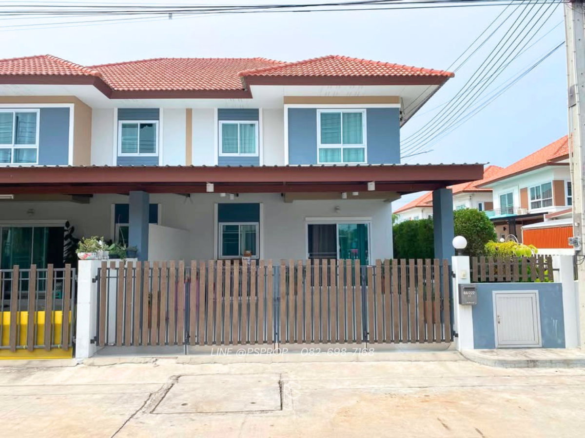 รูป บ้านเช่าบ้านริมสวน ใกล้นิคมอมตะ หมู่บ้าน บ้านริมสวน ✅ พร้อมเข้าอยู่ #HR0087 - รูปที่ 1/11