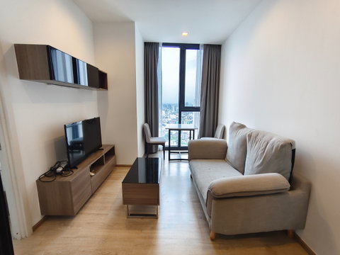 🌆 For Rent: THE LINE Phahon - Pradipat | Just 550 m to BTS Saphan Khwai | High Floor, City View @90condo 🌃