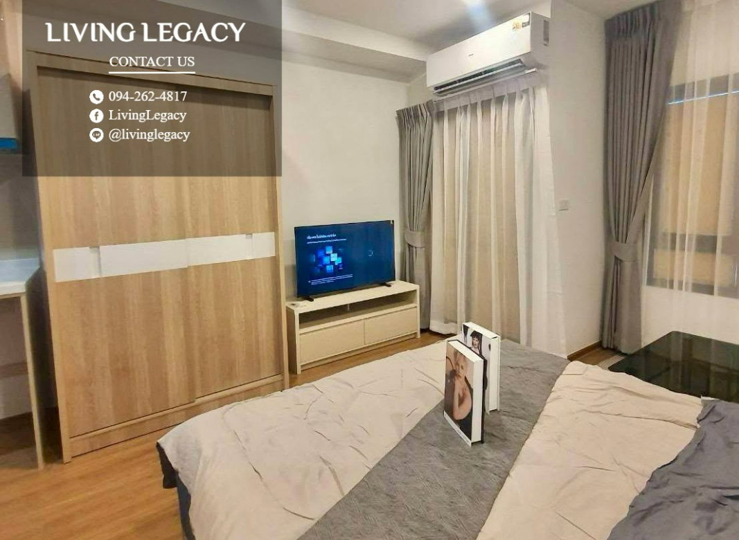 รูป TID96A เช่าด่วน! The Livin Ramkhamhaeng 1 นอน 24 ตร.ม. ชั้น 10 | 10,000 บาท/เดือน | LINE: @livinglegacy - รูปที่ 4/9