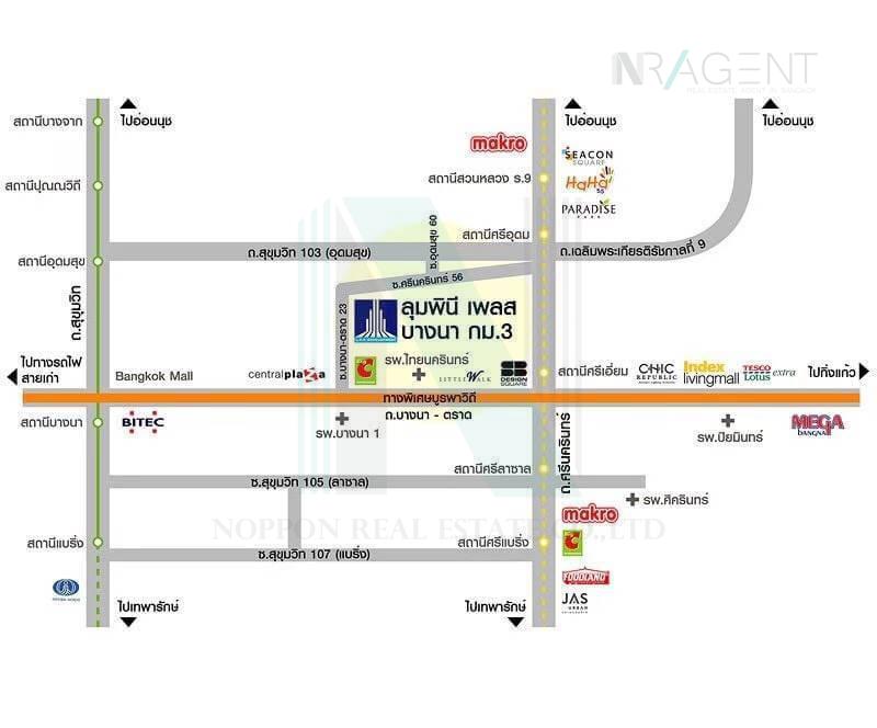 picture For rent Lumpini Place Bangna. Km. 3 STUDIO 4th Floor Building C - 6/8