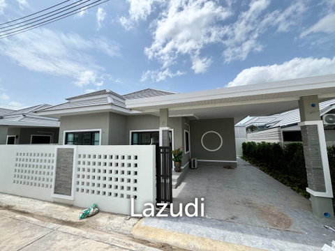 บ้านเดี่ยวชั้นเดียว 130 ตร.ม. ทำเลทับใต้ หัวหิน ในโครงการบ้านจัดสรรขนาดใหญ่