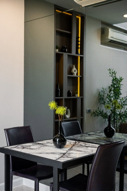 รูป Best Price 💗 The Crest Sukhumvit 34 ห้องสวย Duplex ตกแต่งเฟอร์ครบ พร้อมเข้าอยู่ ชั้นสูง วิวเมือง DS3798 | Line @Dstay - รูปที่ 21/28