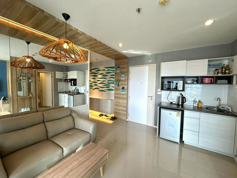 รูป ⛵ Lumpini Jomtien ⛵ Sea view / 16F / 2bedrooms >> THB18,000/month彡 - รูปที่ 2/13