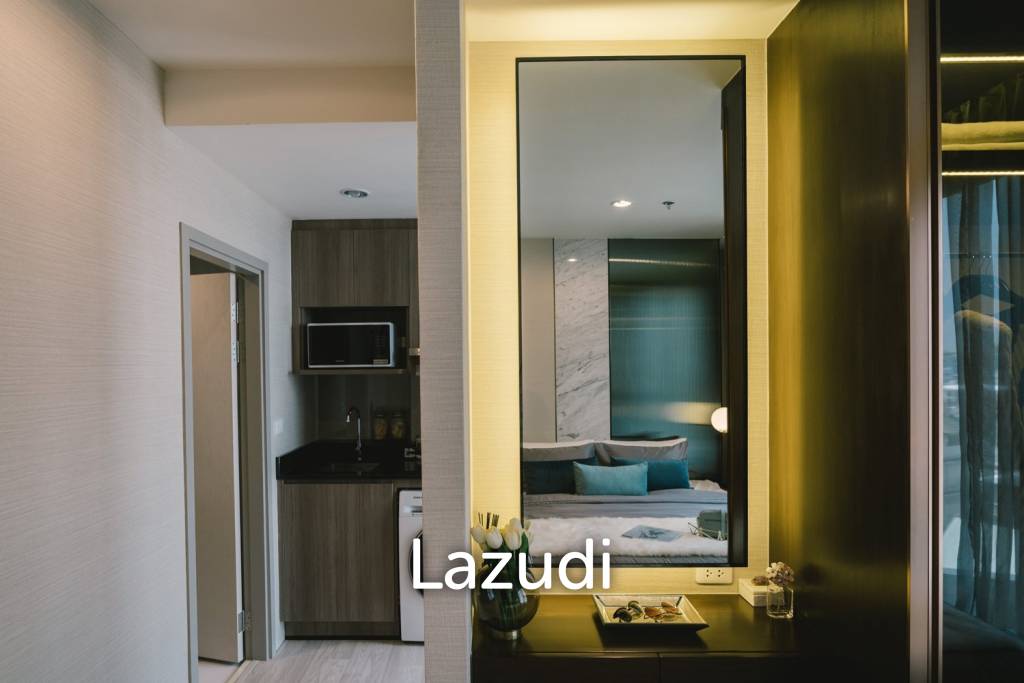รูป คอนโดย่านบางนา ห้องสตูดิโอ 28.99 ตร.ม. ชั้น 6 ใกล้รถไฟฟ้า - รูปที่ 8/9