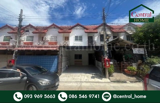 ทาวน์เฮ้าส์ นครทองปาร์ควิว 2 รีโนเวทใหม่ทั้งหลัง บ้านสวย ราคาถูก