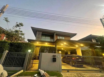 🔥ขาย บ้านเดี่ยว โครงการหมู่บ้าน สราญสิริชัยพฤกษ์-แจ้งวัฒนะ ถนนหอการค้าไทย ใกล้โรงเรียนนานาชาติ SISB พร้อมเฟอร์นิเจอร์และสิ่งอำนวยความสะดวกครบครัน ✅
