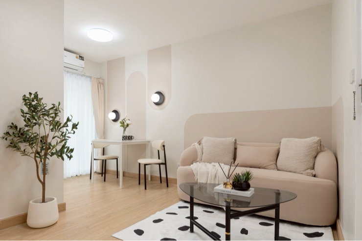 รูป 📌 คอนโดรีโนเวทใหม่ Icondo Ngamwongwan 1 bedroom ราคา 1.39 ลบ ฟรีโอน ✅ - รูปที่ 4/18