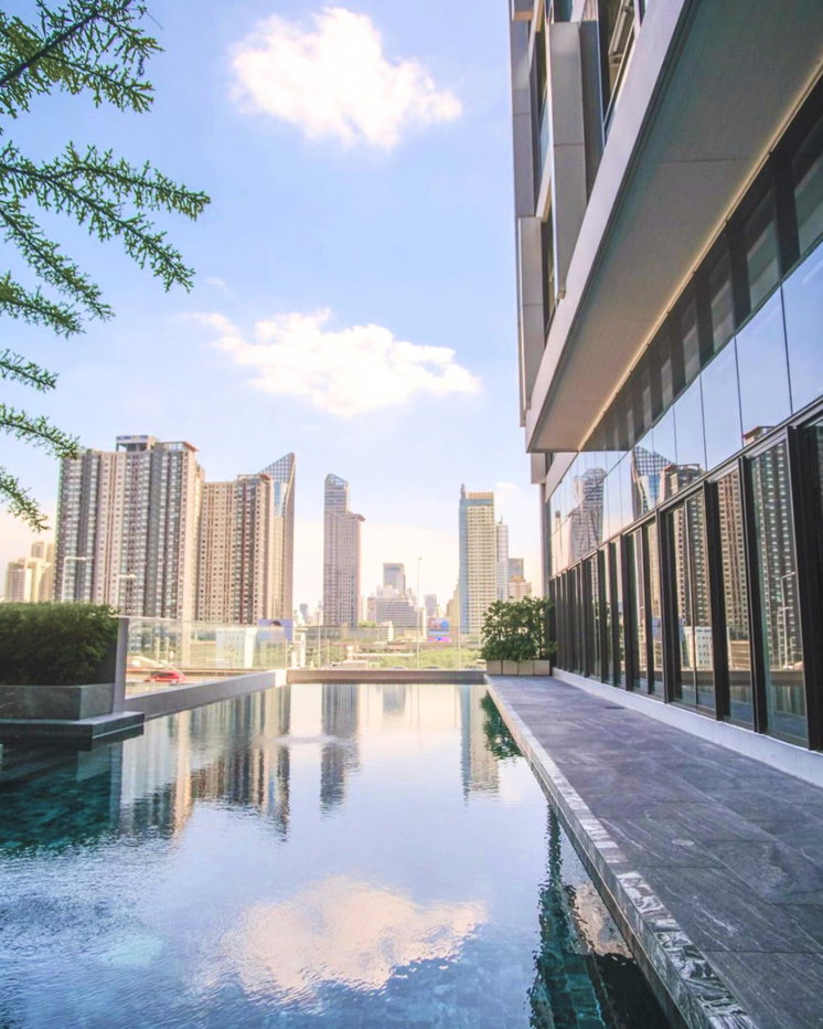 รูป ใกล้ Central Rama 9🏙️(For Rent/ให้เช่า) Chewathai Residence Asoke 💵 23,000 THB (Duplex - Loft, 37 sqm) ชีวาทัย เรสซิเดนซ์ อโศก - รูปที่ 8/10