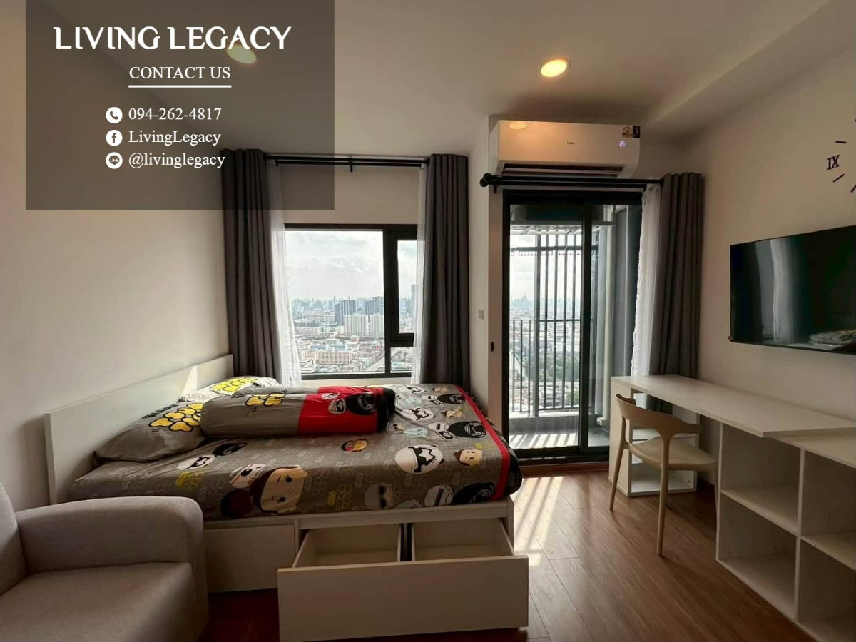 รูป TID0J9 เช่าด่วน! The Livin Ramkhamhaeng ชั้น 37 | 23 ตร.ม. | 12,000 บาท/เดือน | LINE: @livinglegacy - รูปที่ 3/10