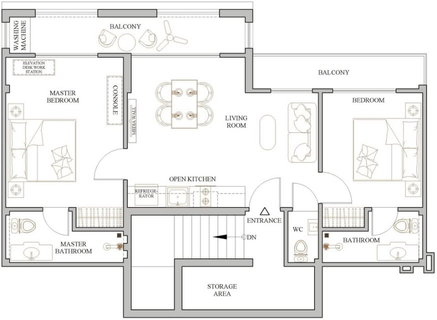 รูป ขาย อาคาร 3 ชั้น สไตล์โคโลเนียล พร้อมผู้เช่าเต็ม | ทำเลนิมมาน–ห้วยแก้ว เชียงใหม่ T. 063-6649056 - รูปที่ 21/23
