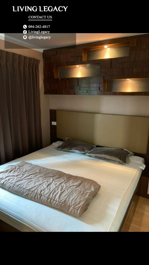 รูป SJOS5F เช่าด่วน คอนโด Lumpini Place Srinakarin - Huamark Station 32 ตร.ม. | ชั้น 12 | 1 นอน 1 น้ำ | 13,500 บาท/เดือน | LINE: @livinglegacy - รูปที่ 3/6