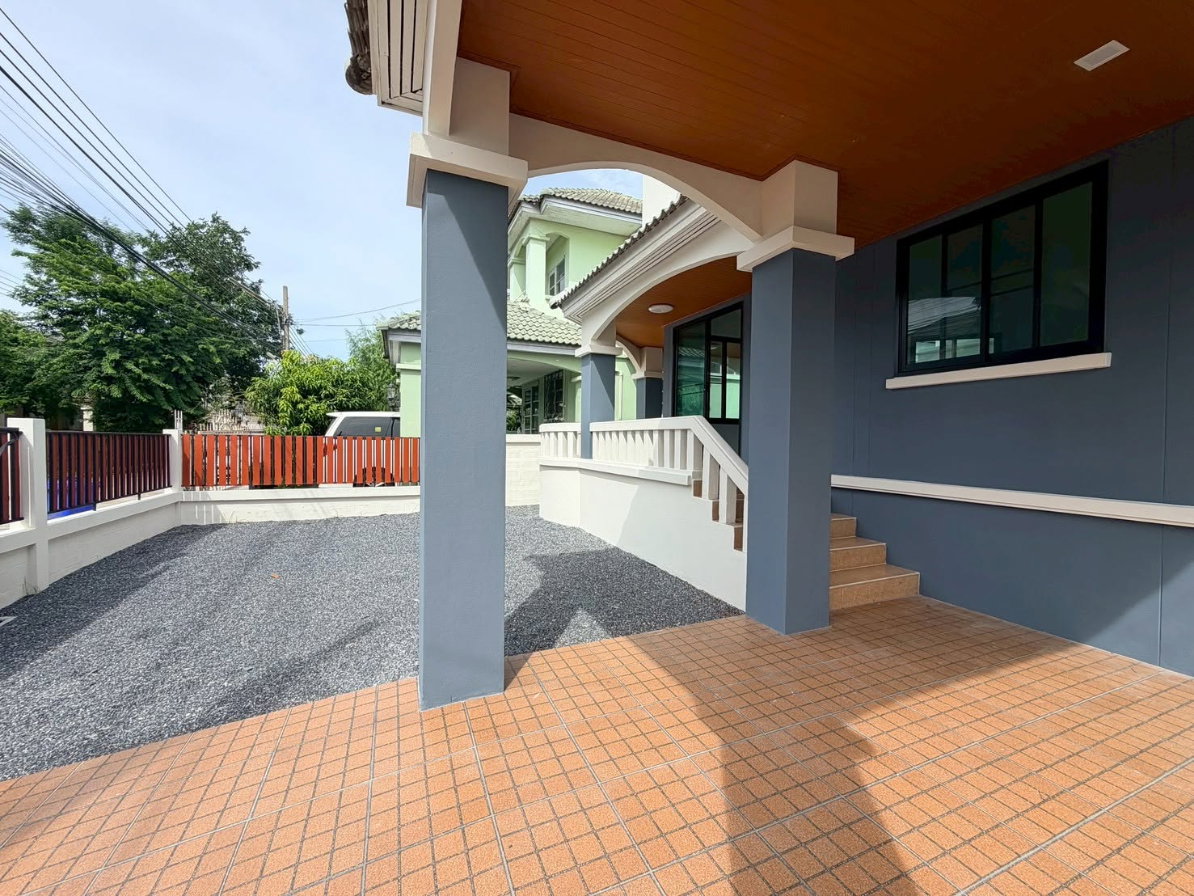 รูป 🔥ขาย บ้านเดี่ยว Seranee Baan Kluay-Sainoi หมู่บ้านเศรณี บ้านกล้วย-ไทรน้อย ตกแต่งใหม่ สภาพดี ต้นโครงการ พื้นที่รอบบ้านเยอะ ✅ - รูปที่ 3/12