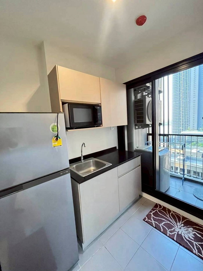 รูป ให้เช่าคอนโด The Politan Rive (เดอะ โพลิแทน รีฟ) แบบ 1 ห้องนอน 30 ตรม ชั้น 16 วิว ทิศเหนือวิวแม่น้ำ ราคา 10,000/เดือน - รูปที่ 5/11
