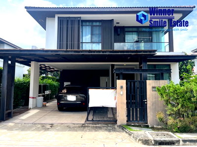 บ้านเดี่ยว ถนนเพิ่มสิน : ขายบ้านเดี่ยว มัณฑนา เลค วัชรพล โซนเฟส 2 ย่าน รามอินทรา สายใหม่ น่าอยู่มาก