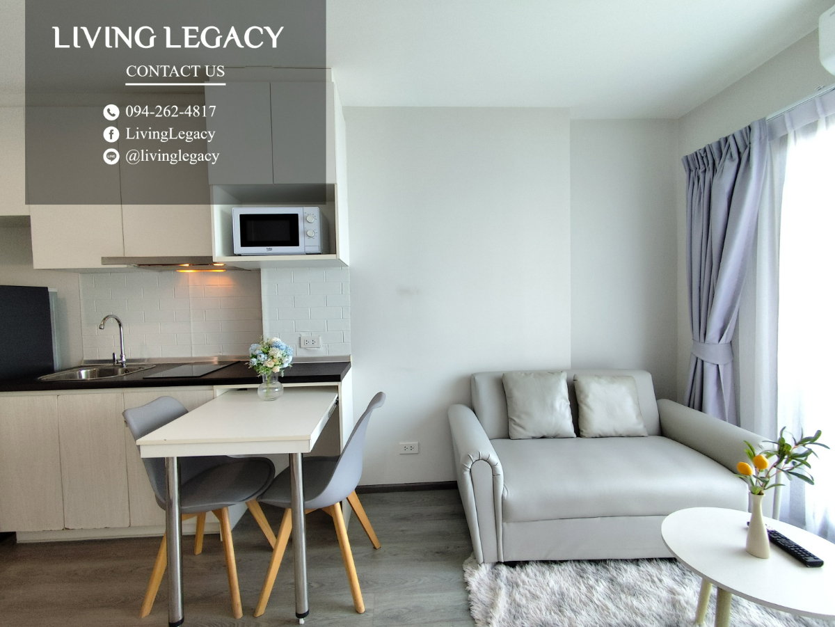 รูป SFCURO เช่าด่วน! คอนโด Rich Park @ Triple Station ชั้น 32 | 1 นอน 1 น้ำ | 30 ตร.ม. | 13,500 บาท/เดือน | LINE: @livinglegacy - รูปที่ 6/11