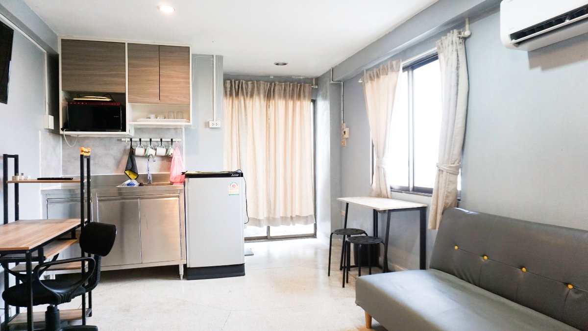 รูป 0922688568 บ้านสวนบางเขนคอนโดมิเนียม ตึกv2 bts สายหยุด ให้เช่า - รูปที่ 1/10