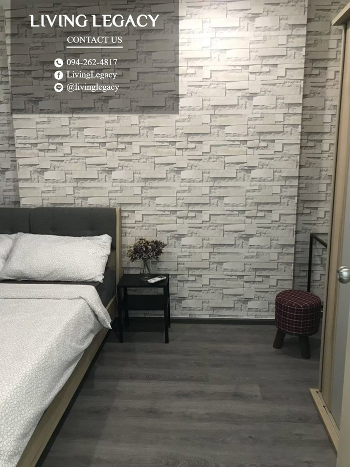 รูป THWASH เช่าด่วน คอนโด Rich Park @ Triple Station 29 ตร.ม. | ชั้น 8 | 1 ห้องนอน | 1 ห้องน้ำ 11,000 บาท/เดือน line id : @livinglegacy - รูปที่ 4/10