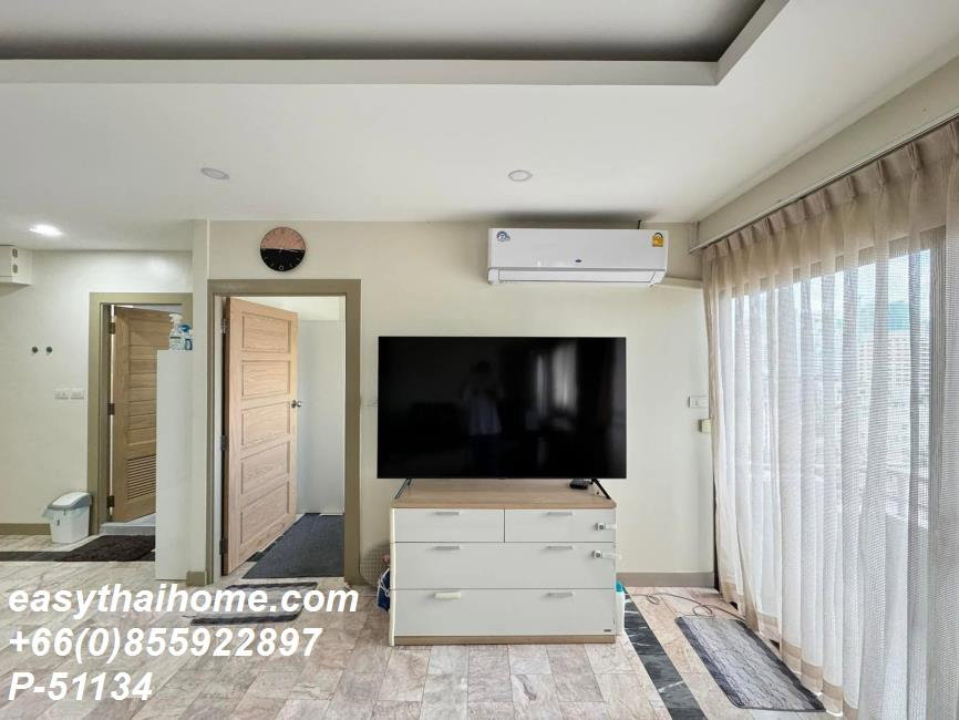รูป P-51134 | สราญใจ แมนชั่น🔥✨ คอนโดให้เช่า 2 ห้องนอน ห้องใหญ่ วิวเมือง เฟอร์นิเจอร์ครบ พร้อมเครื่องซักผ้า ใกล้ BTS นานา พร้อมเข้าอยู่ ✨ - รูปที่ 5/15