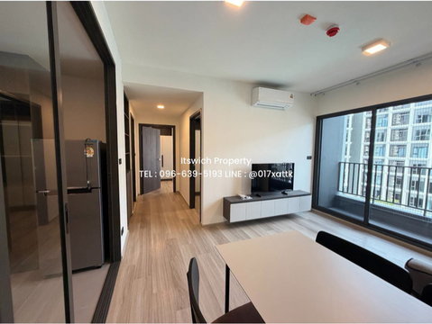[For Rent] คอนโด แชปเตอร์วัน มอร์ เกษตร 〰️ 2ห้องนอน2ห้องน้ำ โครงการใหม่ ห้องใหม่มือ1 พร้อมอยู่🌳
