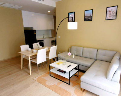 Condos for rent : Noble BE19 | Spacious 2BR South-Facing Condo in the Heart of Asoke 35,000 THB / Month