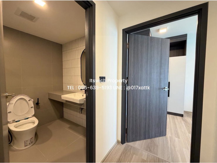 รูป [For Rent] คอนโด แชปเตอร์วัน มอร์ เกษตร 〰️ 2ห้องนอน2ห้องน้ำ โครงการใหม่ ห้องใหม่มือ1 พร้อมอยู่🌳 - รูปที่ 11/13