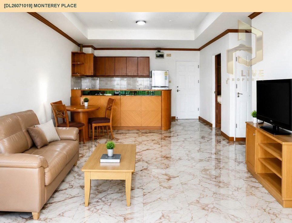 รูป DL26071019 ให้เช่าคอนโด มอนเทอเรย์ เพลส (Monterey Place) ใกล้ MRT ศูนย์ประชุมแห่งชาติสิริกิติ์ พร้อมเข้าอยู่ โทรด่วน 0653619502 LineID @952jdxxk - รูปที่ 2/5