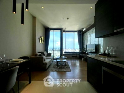 คอนโดให้เช่า : คอนโด 1 ห้องนอน ที่ The Esse Asoke ชั้น 49 ขนาด 53 ตร.ม. ใกล้ MRT สุขุมวิท (ID 3082648)