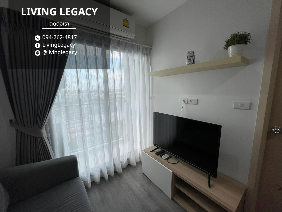 รูป LVKZMY7K เช่าด่วน! คอนโด Rich Park @ Triple Station 1 นอน 29 ตร.ม. ชั้น 11 พร้อมเฟอร์นิเจอร์ 11,000 บาท/เดือน | LINE: @livinglegacy - รูปที่ 4/7