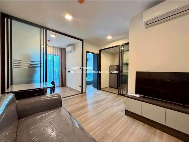 รูป [For Rent] แชปเตอร์วัน มอร์ เกษตร〰️ห้องใหม่มือ 1 วิวสระว่ายน้ำ สวยมาก🌳 - รูปที่ 1/8