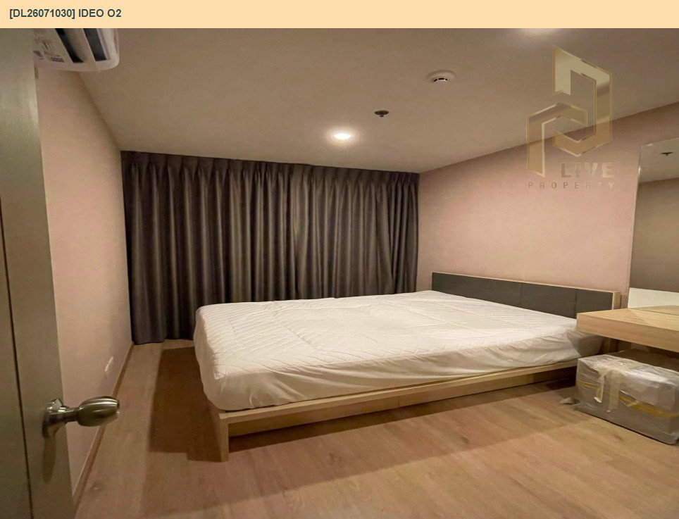 รูป DL26071030 ให้เช่าคอนโด ไอดีโอ โอทู (IDEO O2) ใกล้ BTS บางนา พร้อมเข้าอยู่ โทรด่วน 0614453194 LineID @952jdxxk - รูปที่ 5/6