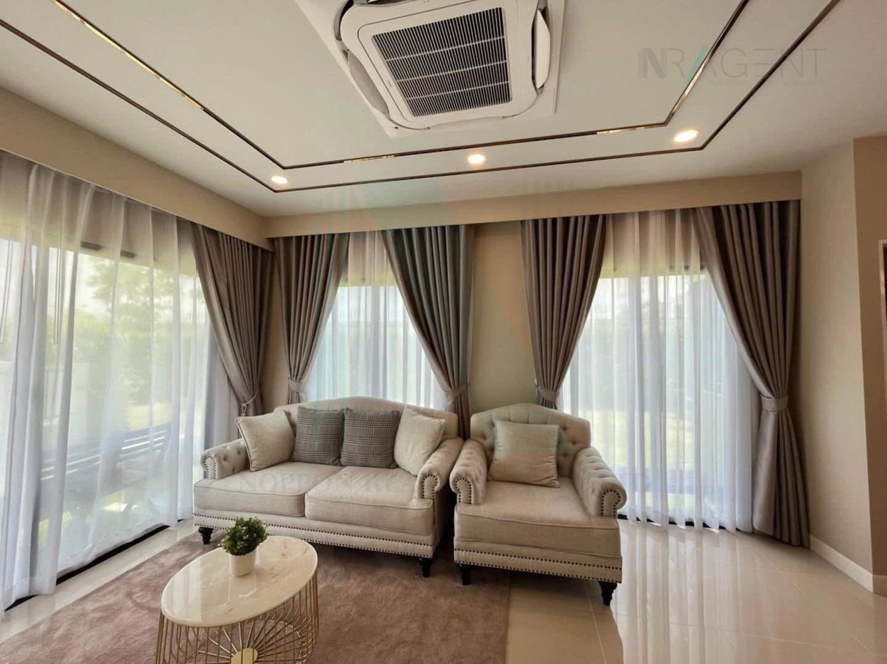 รูป ให้เช่าบ้านเดี่ยว 2 ชั้น บริทาเนีย บางนา-สุวรรณภูมิ กม.26 3 ห้องนอน 3 ห้องน้ำ - รูปที่ 4/8