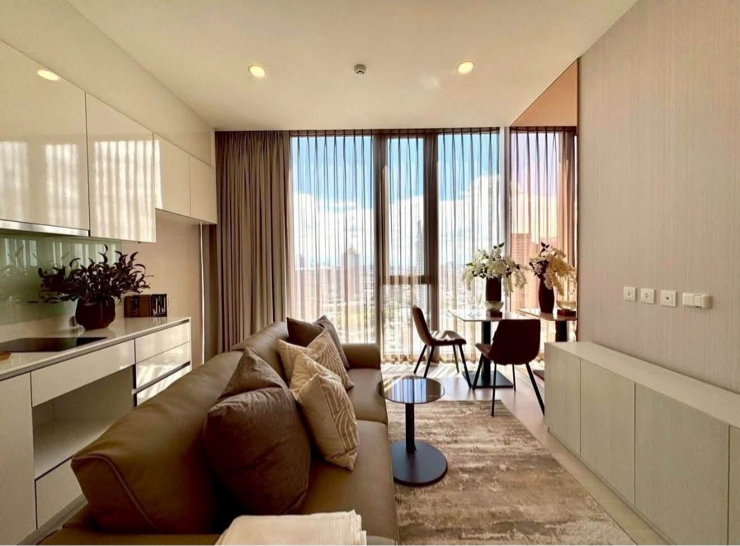 รูป [For Rent] คอนโด แมสซารีน รัชโยธิน 〰️ 2ห้องนอน แต่งครบ วิวสวย ส่วนกลางหรู ✨ - รูปที่ 4/9