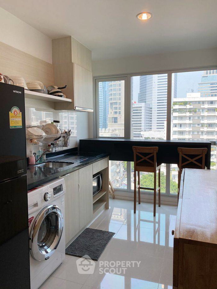 รูป คอนโด 1 ห้องนอน ขนาด 38 ตร.ม. ชั้น 10 Rhythm Sathorn ใกล้ BTS สะพานตากสิน 300 ม. (ID 516306) - รูปที่ 3/5